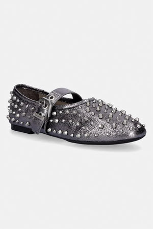 AllSaints Sabine Stud Shoe Leder Ballerina