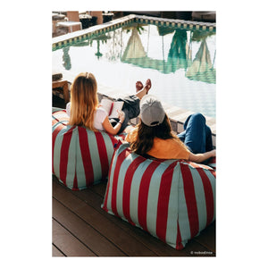 Nobodinoz - Lenny Outdoor Pouf Sitzkissen | Toffee