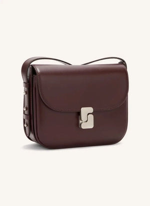 Soeur - Bellissima Mini-Ledertasche | Bordeaux