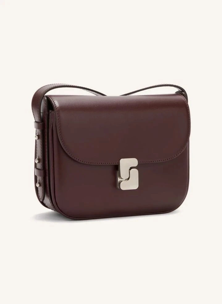 Soeur - Bellissima Mini Deri Çanta | Bordo