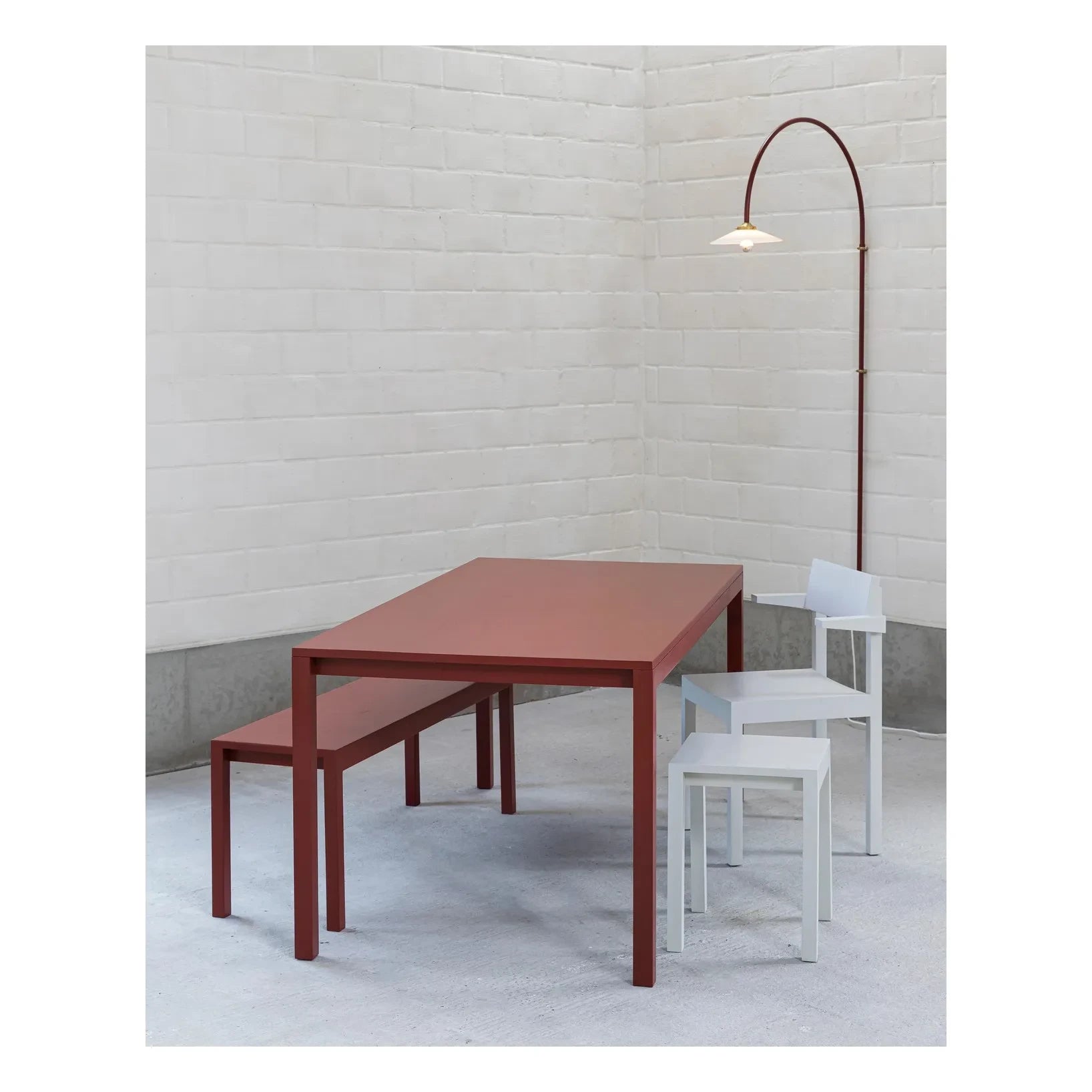 Valerie Objects - Hängelampe Nr. 2 Mini-Wandleuchte, Muller Van Severen | Rot