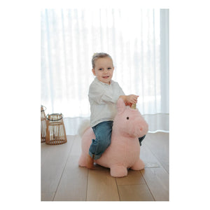 Wild & Soft - Sevimli Tek Boynuzlu At | Soluk Pembe