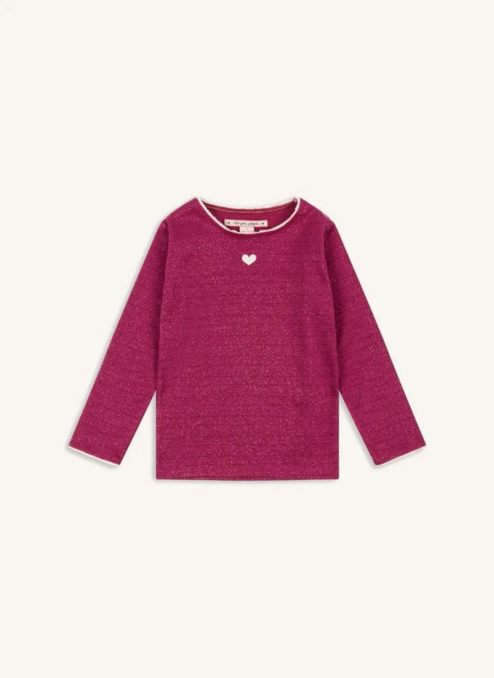 Konges Sløjd - Brillant Roli T-Shirt | Fuchsia