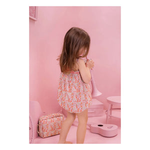 Bonton - Calina Fleurie Overall | Rosa