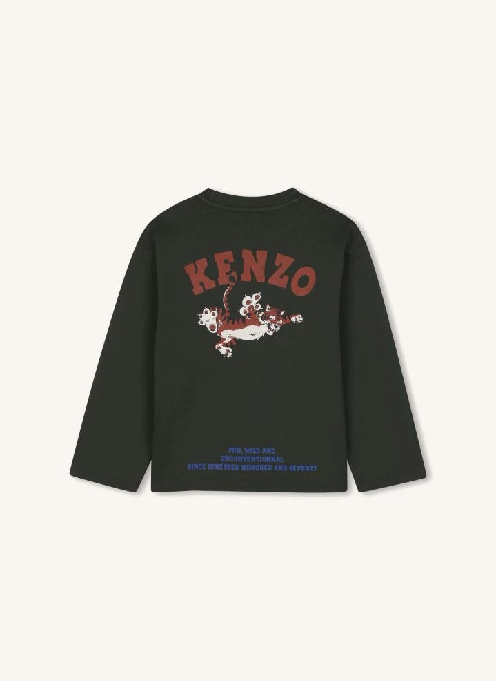 Kenzo - T-Shirt mit K-Logo | Anthrazit