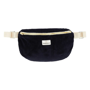 Gabrielle Paris - Samt Bauchtasche für Kinder | Navy