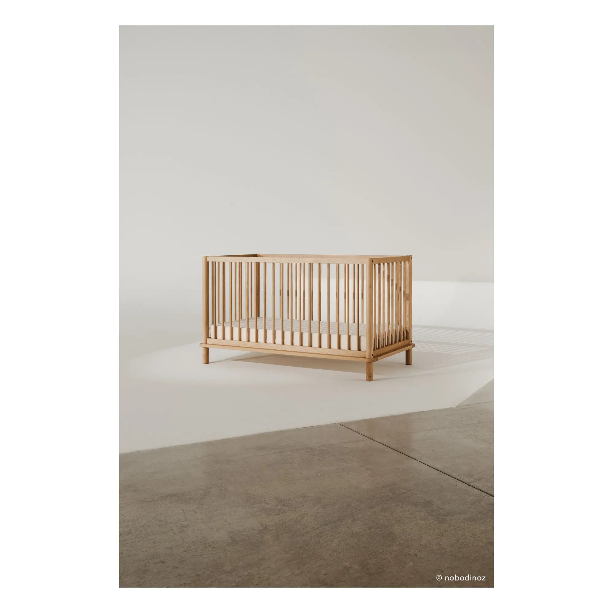 Nobodinoz - Latitude Babybett 70x140 | Eiche