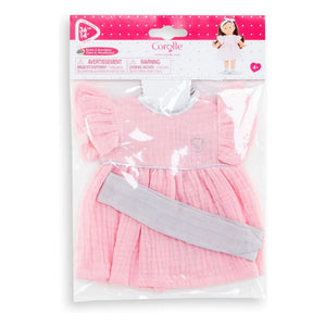 Corolle - Ma Corolle - Kleid und Haarband | Rosa