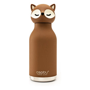 Asobu - Renard Edelstahl-Wasserflasche | Braun