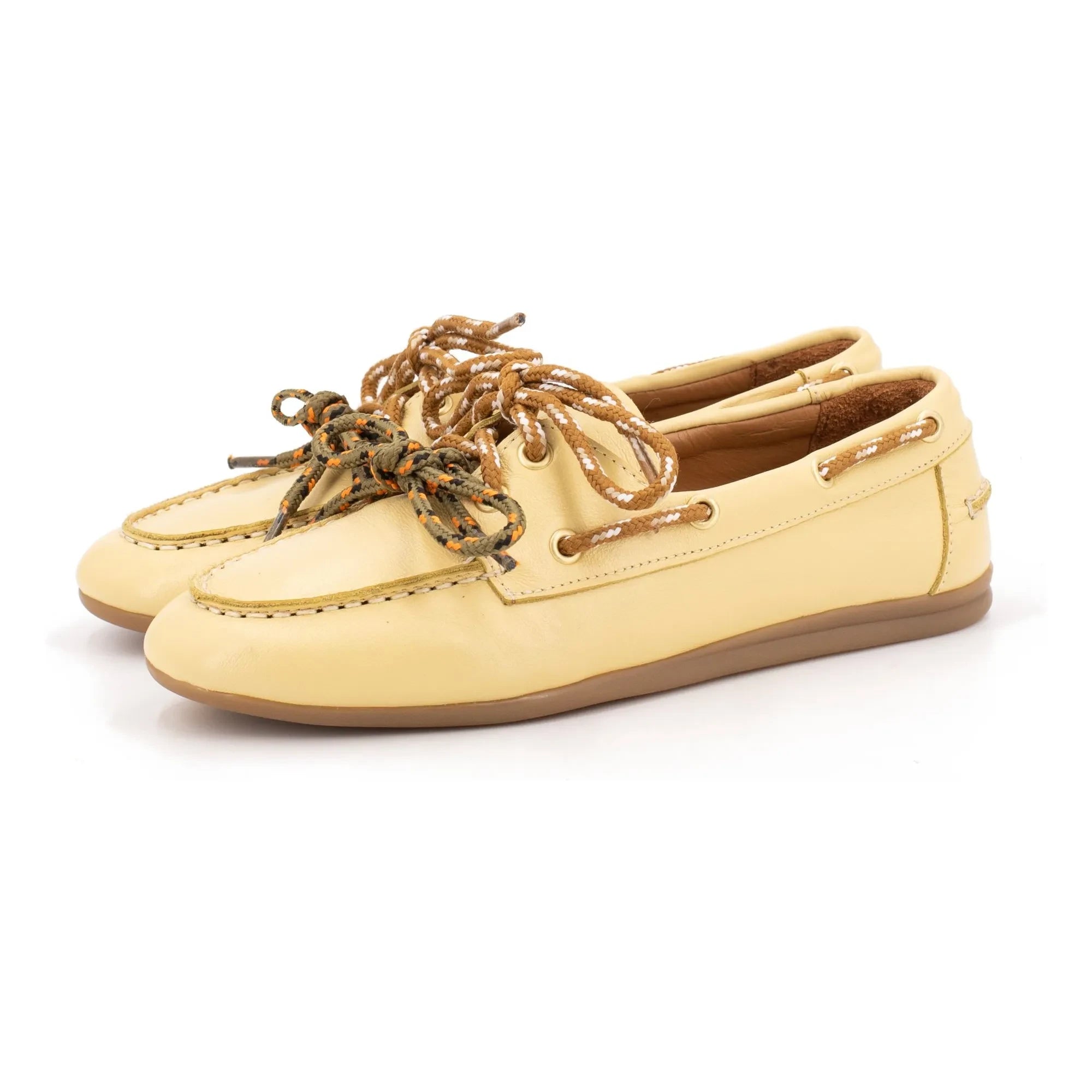 Toral - Kimana Lederne Bootsschuhe | Gelb