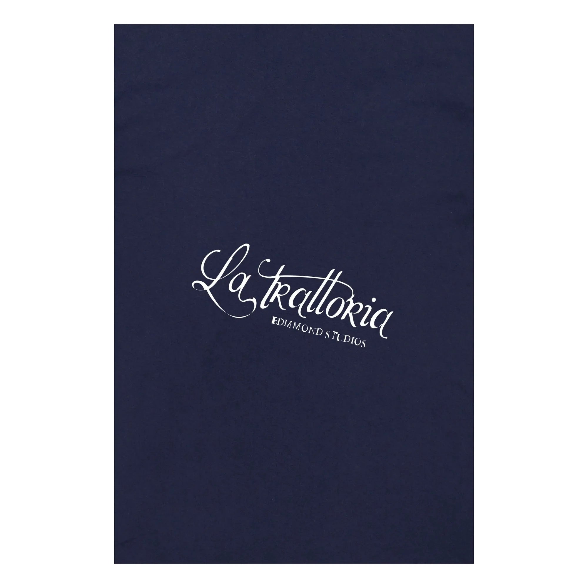 Edmmond Studios - La Trattoria T-Shirt | Marineblau