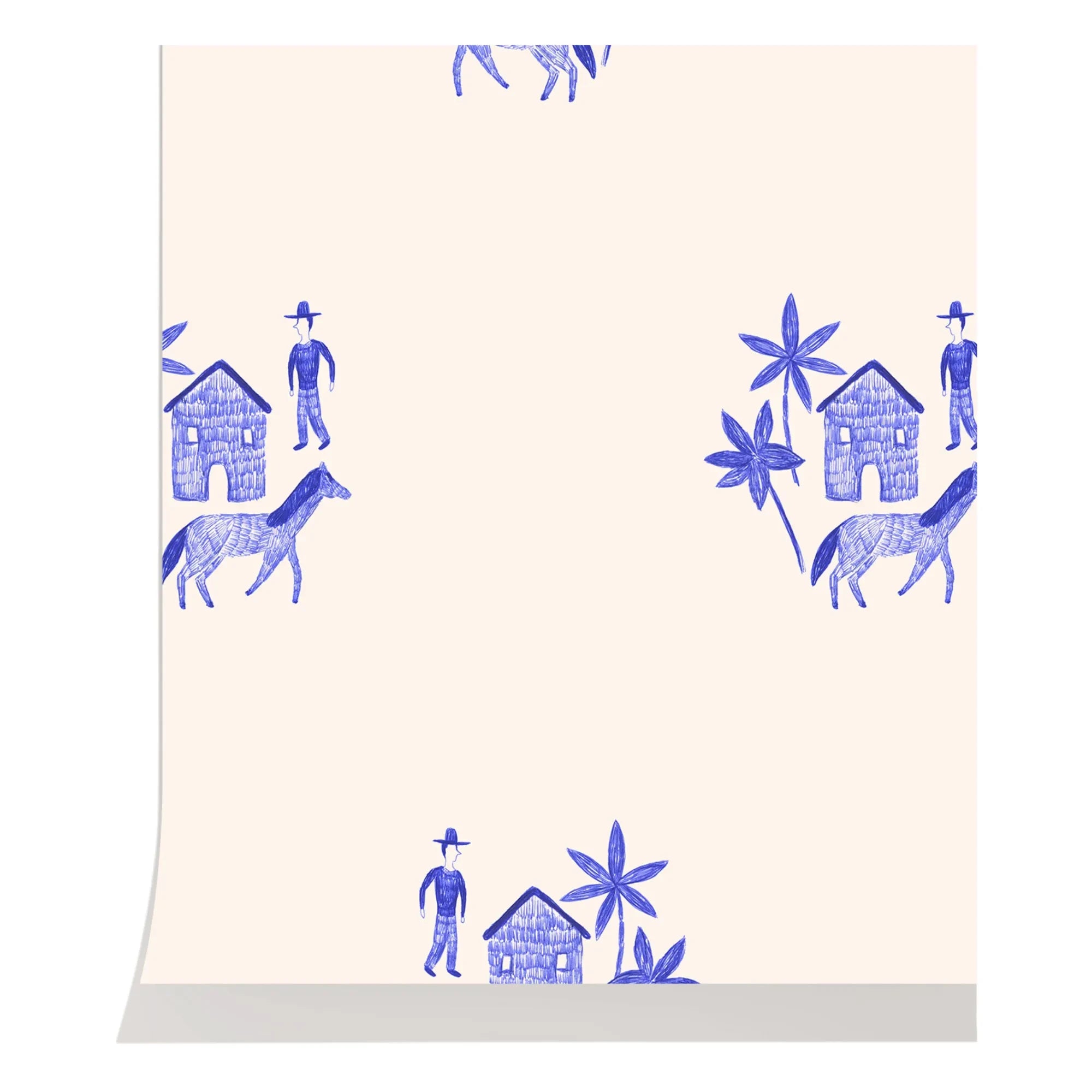 Season Paper – Ranch Tapete