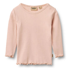 Weizen – Ida Bio-Baumwoll-T-Shirt | Blassrosa