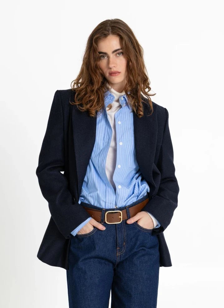 Smallable Woman - Camille Wolle Jacke | Dunkelblau
