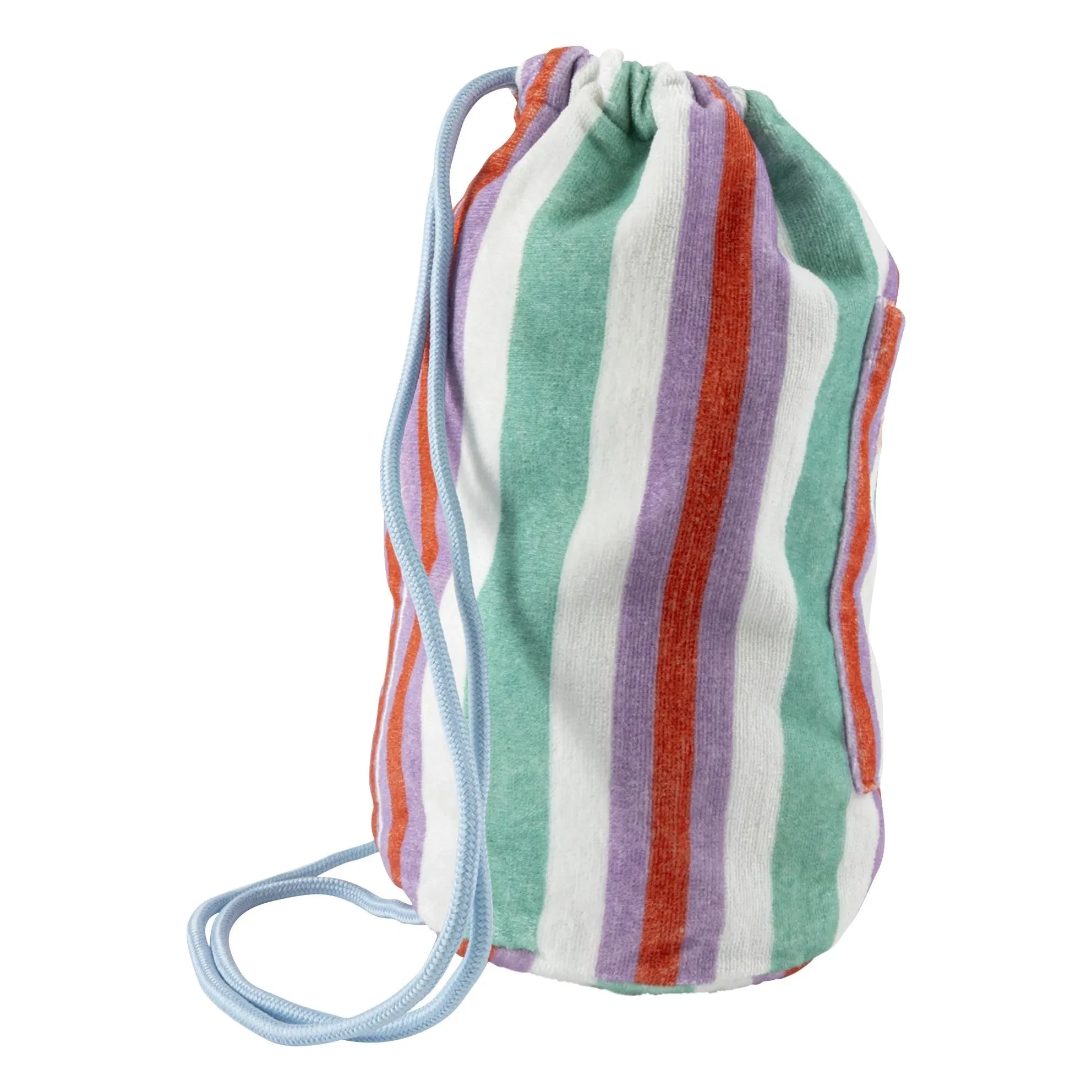 Jera Mini – gestreifter Rucksack mit Handtuchfach