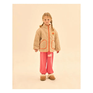 Jelly Mallow - Happy Sherpa-Style-Jacke | Beige