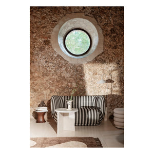 Ferm Living - Spin Hocker - FSC Holz | Braun
