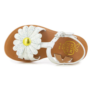 Pom d'Api - Big Flo Plagette Sandale | Weiß