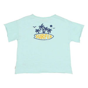 Búho - Surfer T-Shirt Bio-Baumwolle | Aqua
