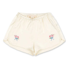 Konges Sløjd - Sheeny Bestickte Shorts | Ecru