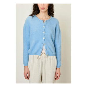 American Vintage - Vitow Alpaka- und Wollweste | Hellblau