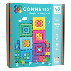 Connetix - Bright Portal Set - 48 Teile | Regenbogen
