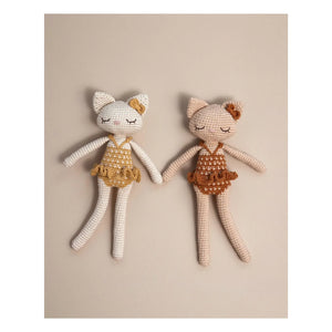 Patti Oslo - Schmusetuch Katze Camille | Gelb