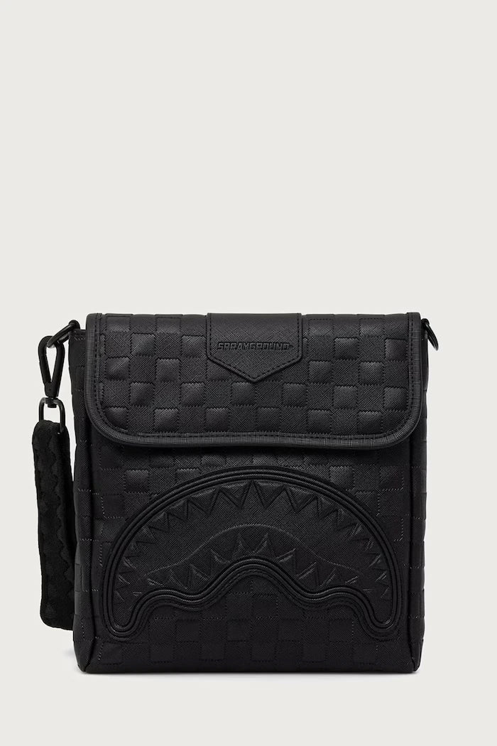 Sprayground - Schwarze Umhängetasche 910B9504NSZ