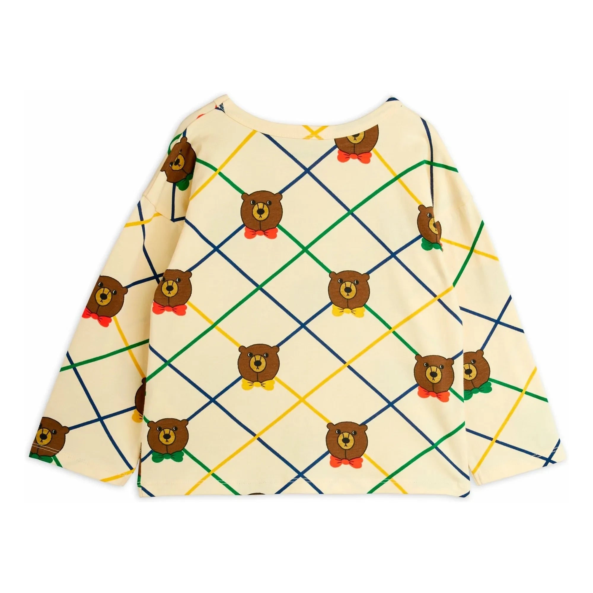 Mini Rodini - Bären-T-Shirt Bio-Baumwolle | Ecru