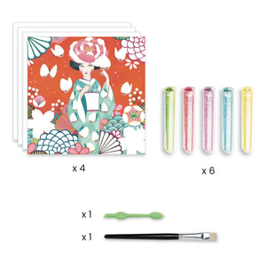 Djeco - Daydream Glitzer-Bilder-Set