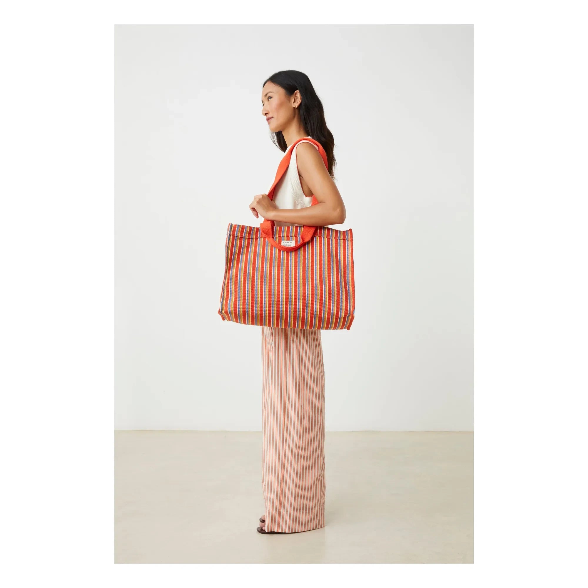 Moismont - Roma Shopper N°46 Baumwolle | Koralle