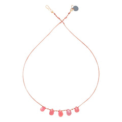 Ivarene - 5 Tropfen Halskette | Rhodochrosit