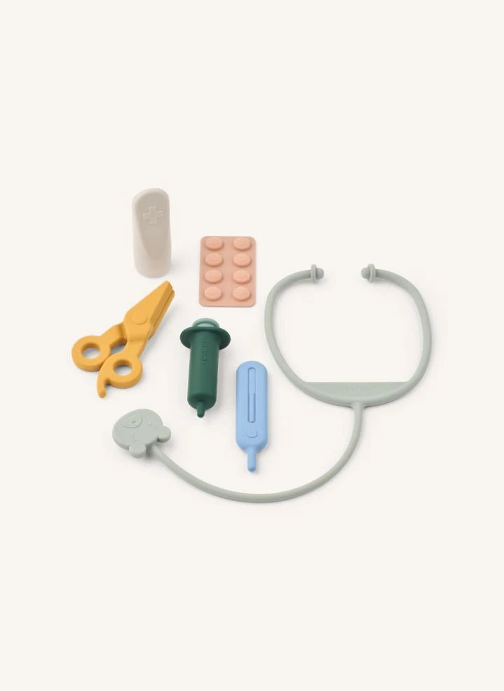 Liewood - Dr. Leifs Set | Frühlingsgrün Mehrfarbig