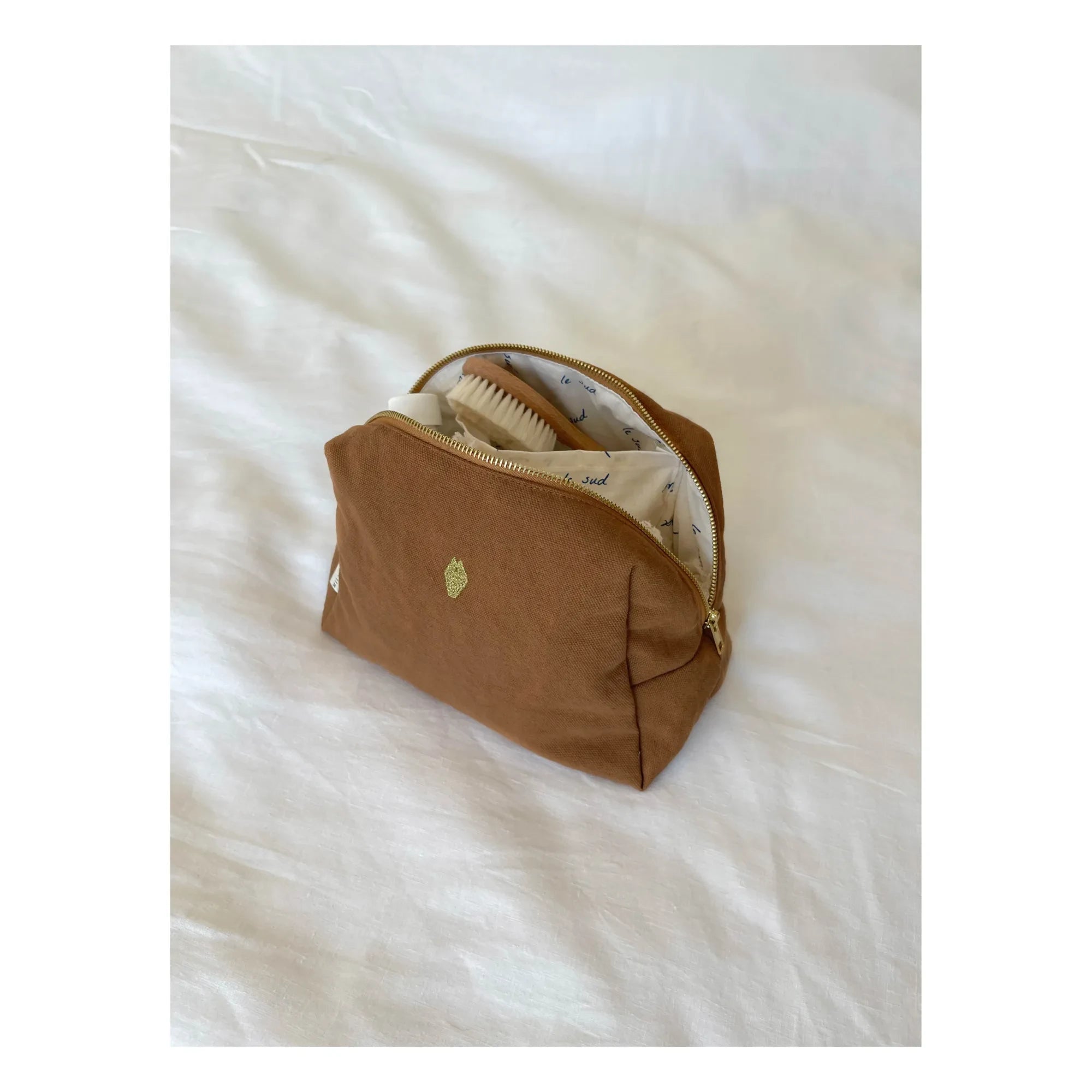 Milinane - Jade Kosmetiktasche | Camel