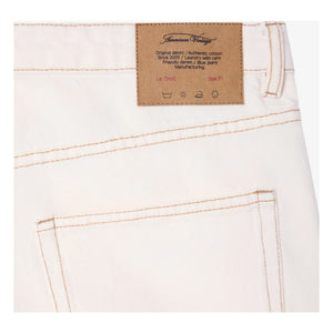 American Vintage - Jean Jozastreet Recycelte Fasern | Weiß