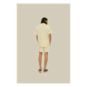 OAS – Atlas Melierte Bluse | Ecru