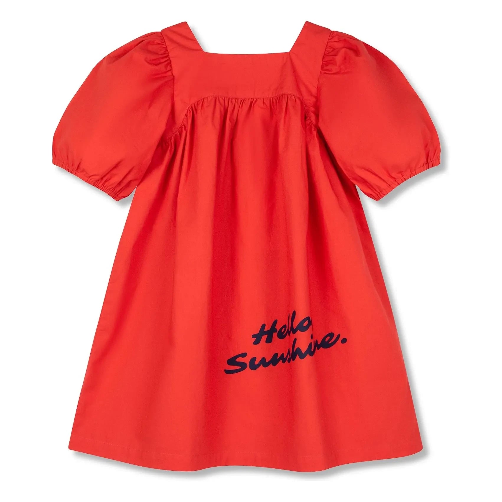 Wynken - Flauschiges Kleid | Rot