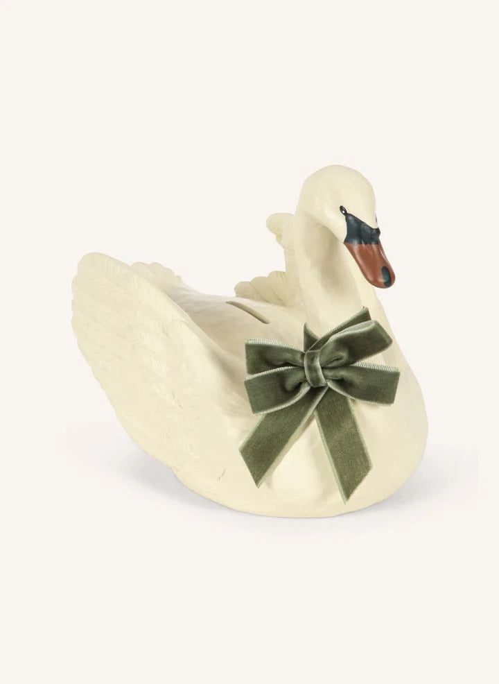 Konges Sløjd - Weiße Schwan-Spardose