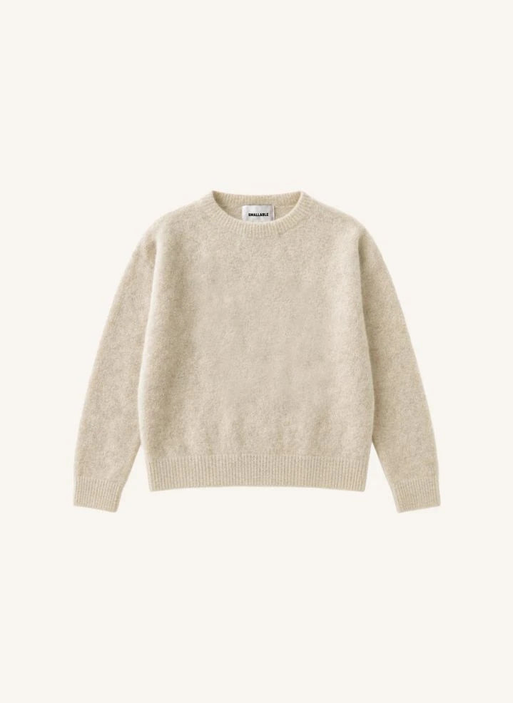 Smallable Woman - Bertille Alpaka Wolle Pullover | Ecru