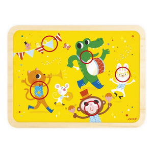 Janod - Puzzle "C'est la fête" - 24 Teile
