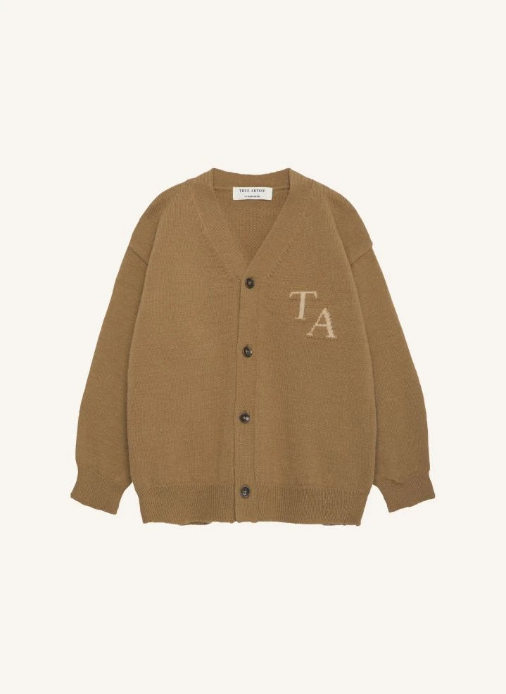 True Artist - N°4 Kaschmir-Cardigan | Braun