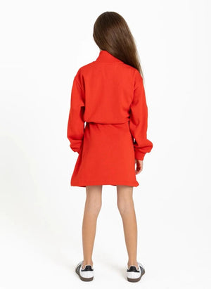 Finger in der Nase - Nour Kleid | Rot