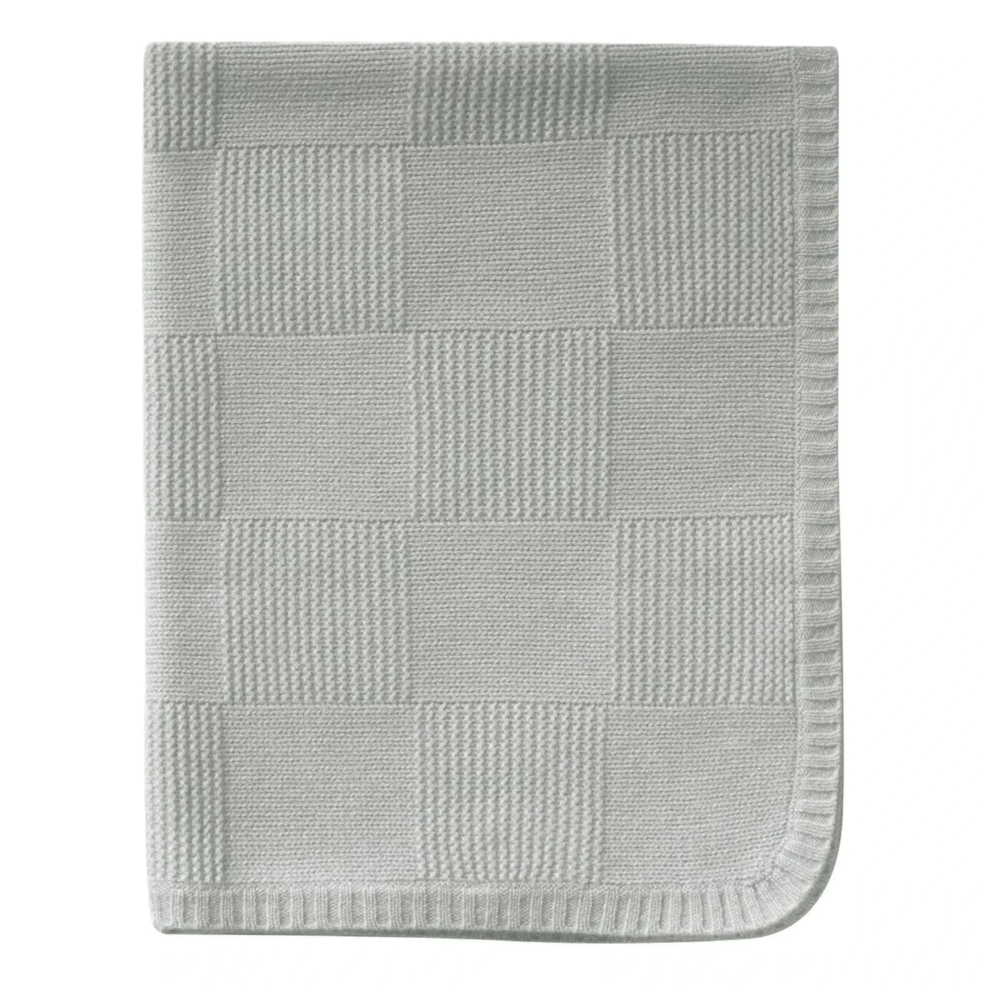 Bompard - Kaschmir-Strickdecke | Grau