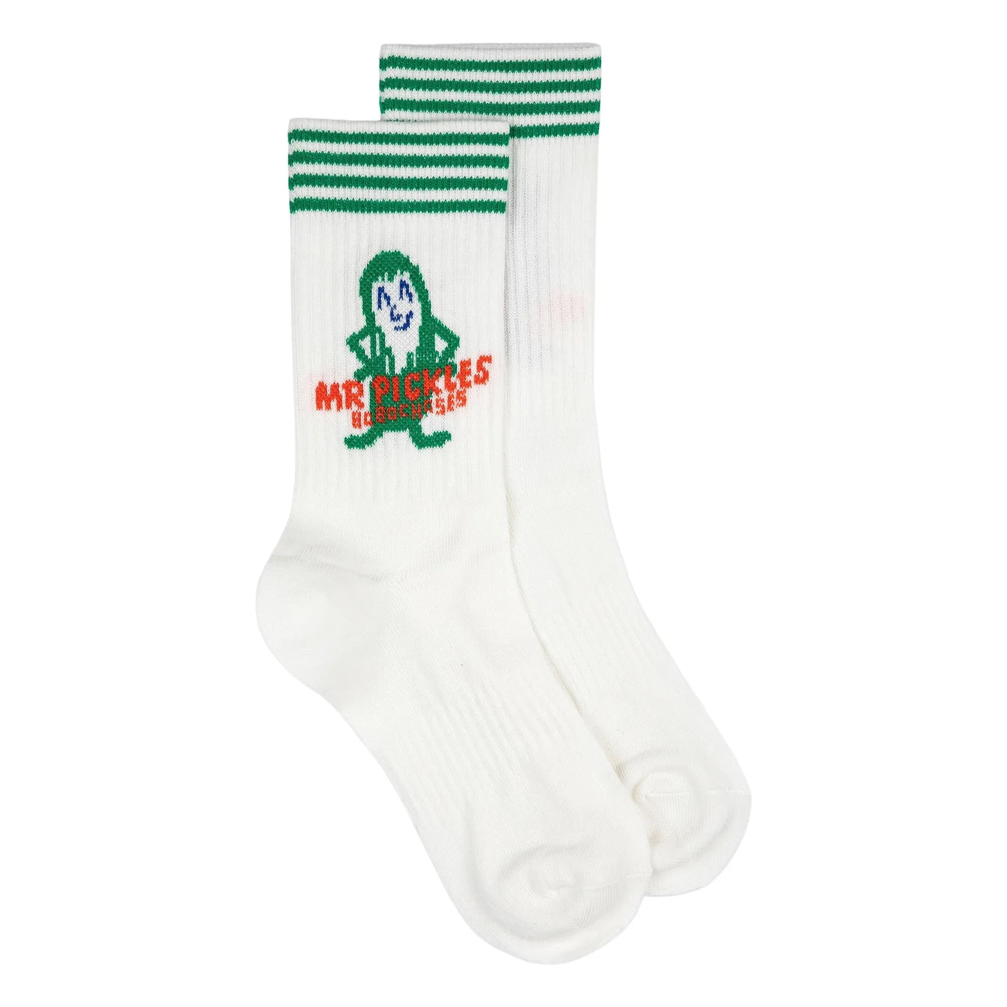 Bobo Choses - Mr Pickles Bio-Baumwollsocken | Weiß