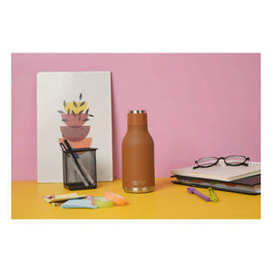 Asobu - Renard Edelstahl-Wasserflasche | Braun
