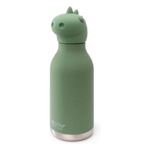 Asobu - Dinosaur-Edelstahl-Wasserflasche | Grün