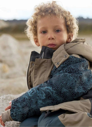 Wheat - Sneen Skijacke aus recycelten Fasern | Sand
