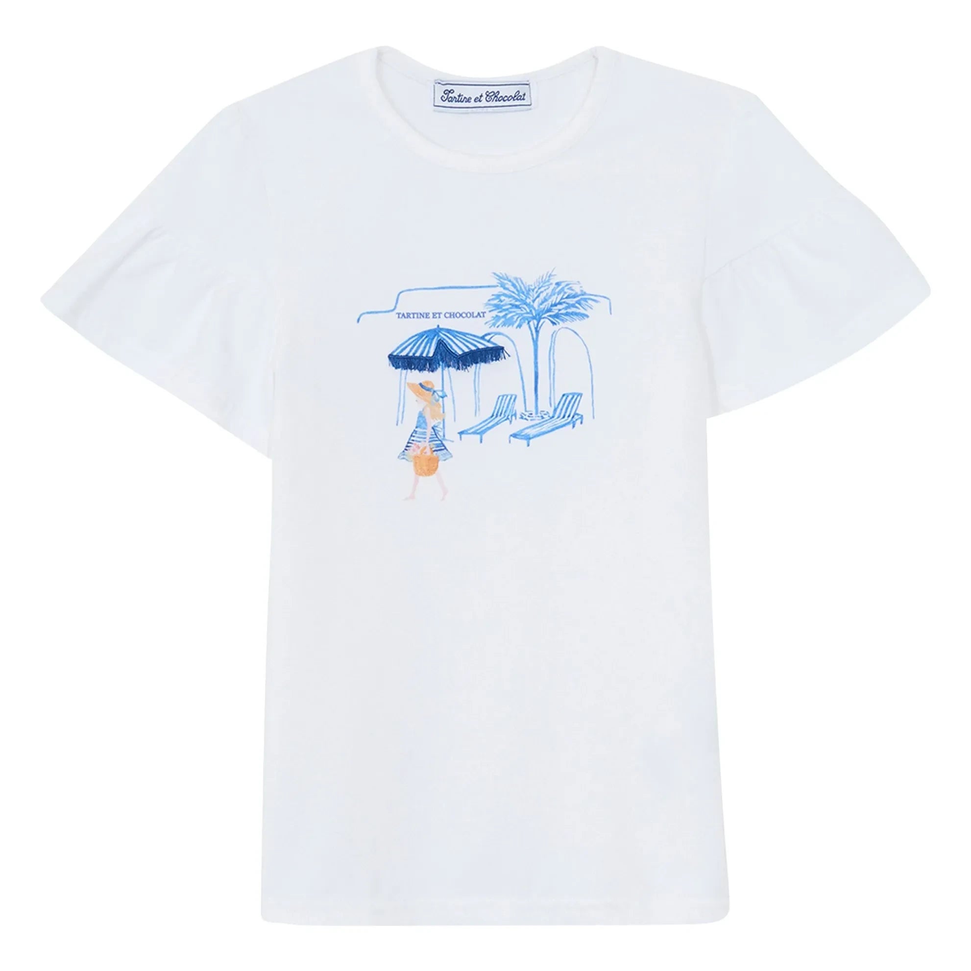 Tartine et Chocolat - Strand-T-Shirt | Blau