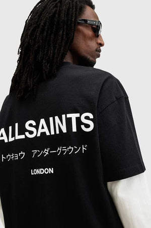 AllSaints Herren Baumwoll Oversize T-Shirt