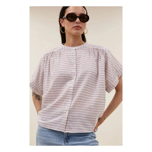 By Bar - Alex Bluse aus Bio-Baumwolle | Creme